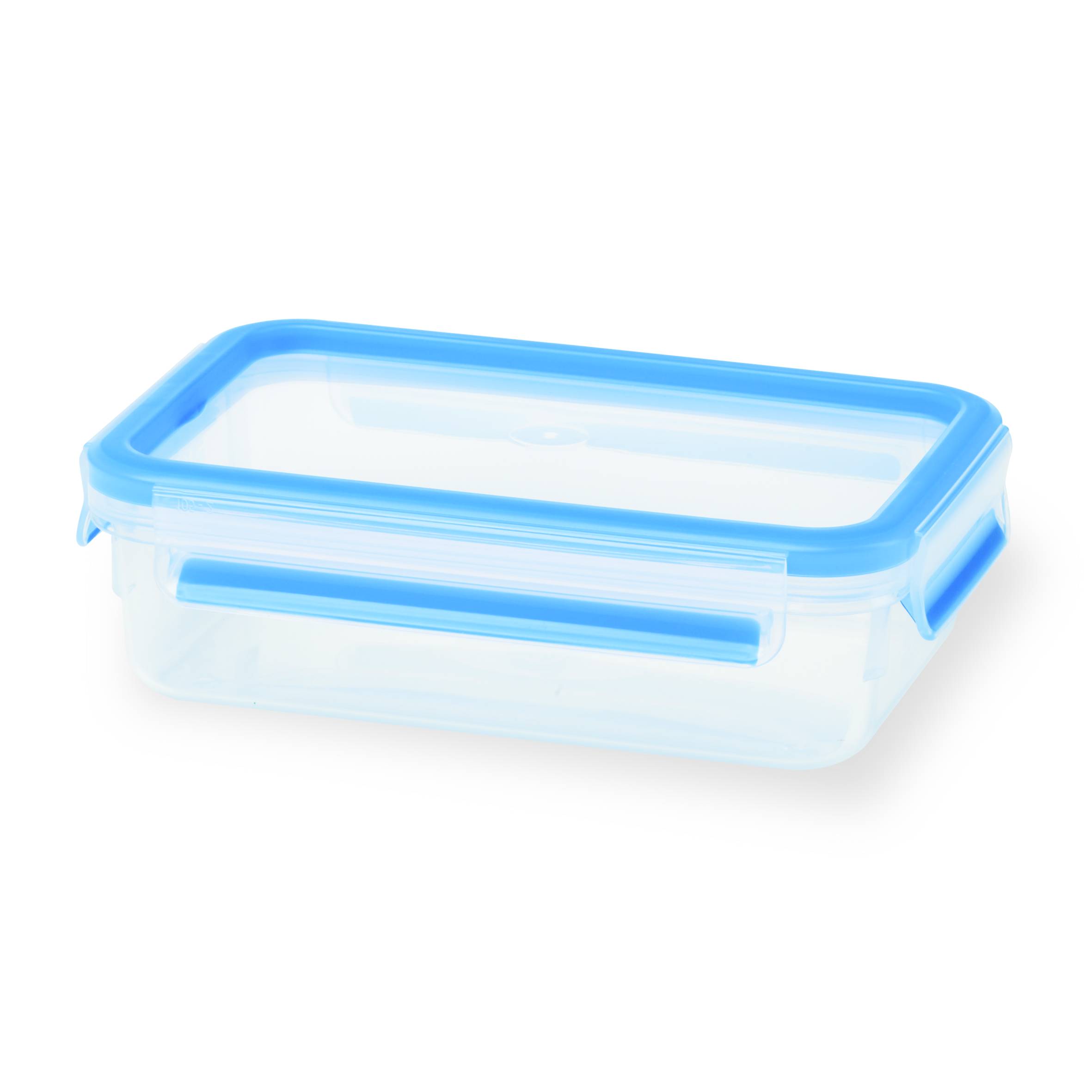 Masterseal, Hermético de plástico, 0,80 L, Envase para alimentos, Rectangular, Azul