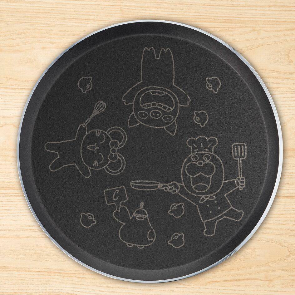 SET DE COCINA CHEFCLUB&nbsp;: SARTÉN 24 CM, PICADORA 5 SEC. 500ML, BANDEJA PIZZA 34 CM, LIBRO RECETAS