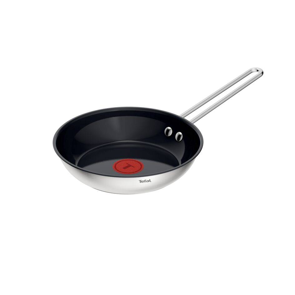 Nordica, Sartén de 20 cm,&nbsp;Acero Inoxidable, Revestimiento Cerámico Antiadherente, Cuerpo de acero inoxidable