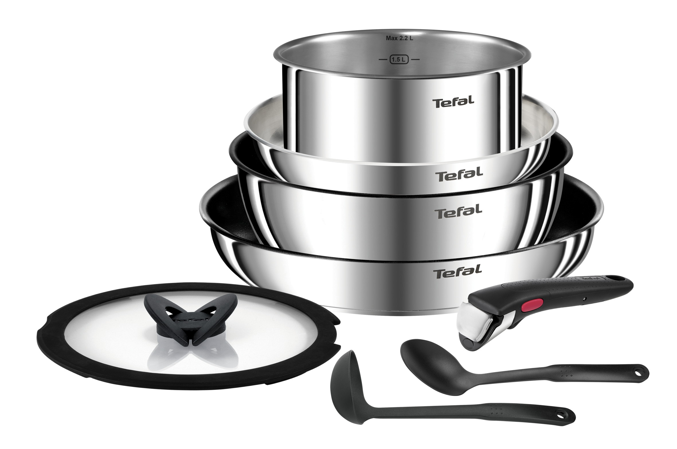 Ingenio Emotion, Set x8 Piezas, Acero Inoxidable   