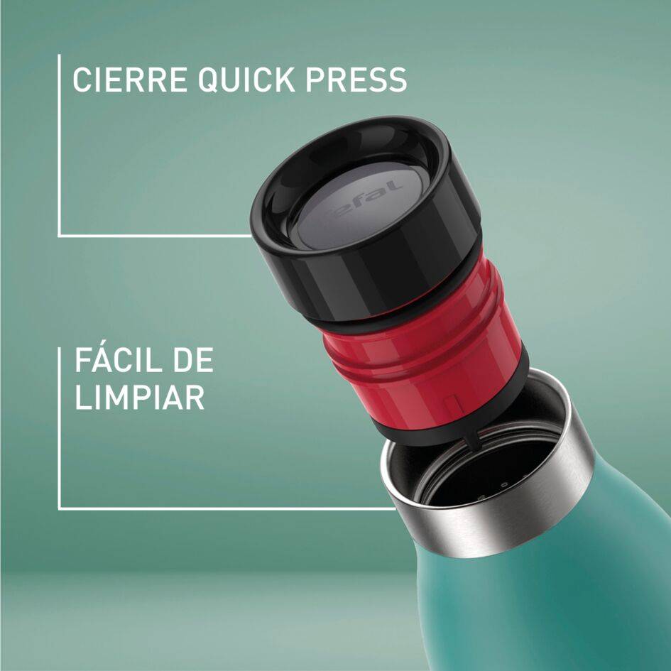 Bludrop Color, Botella de hidratación, 0,5 L, Verde