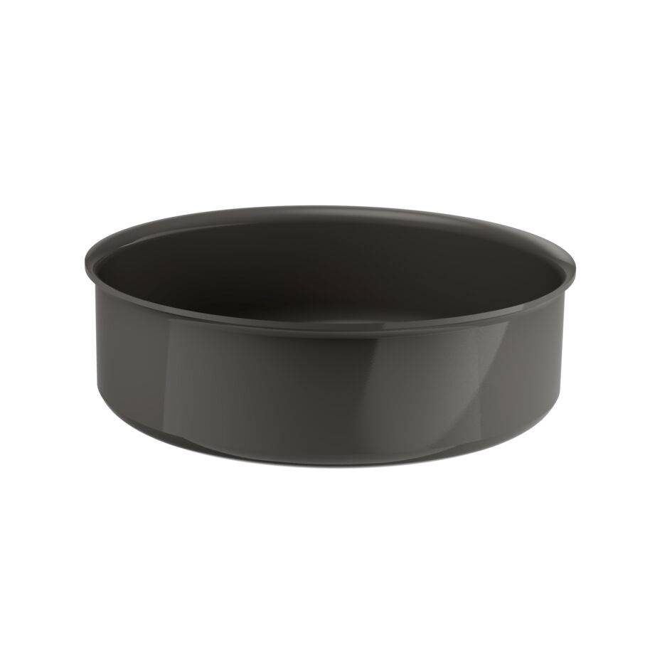 Ingenio Renew Ceram, Sartén Guisera de 24 cm, Revestimiento cerámico antiadherente, Apilable, Mango extraíble, Compatible con inducción
