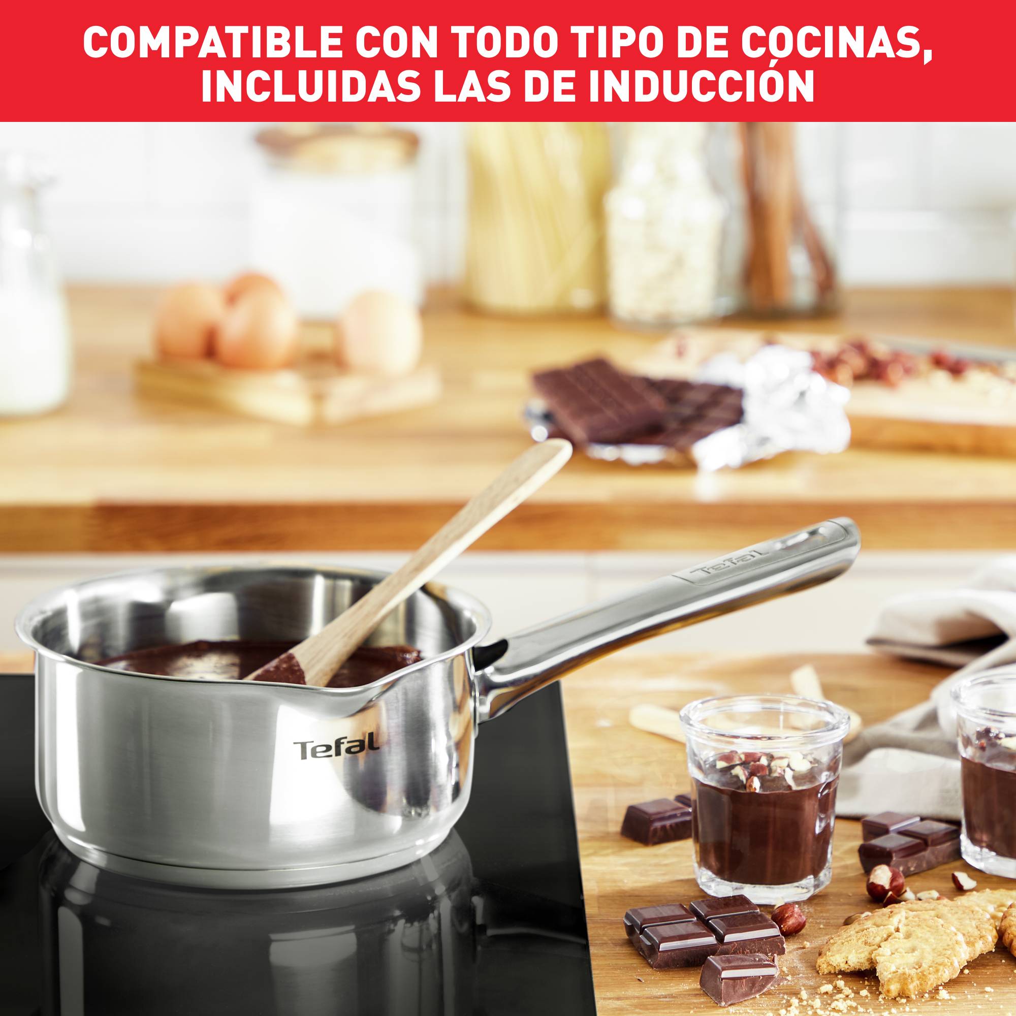 Duetto On, Set de 9 piezas, Inducción, Acero Inoxidable