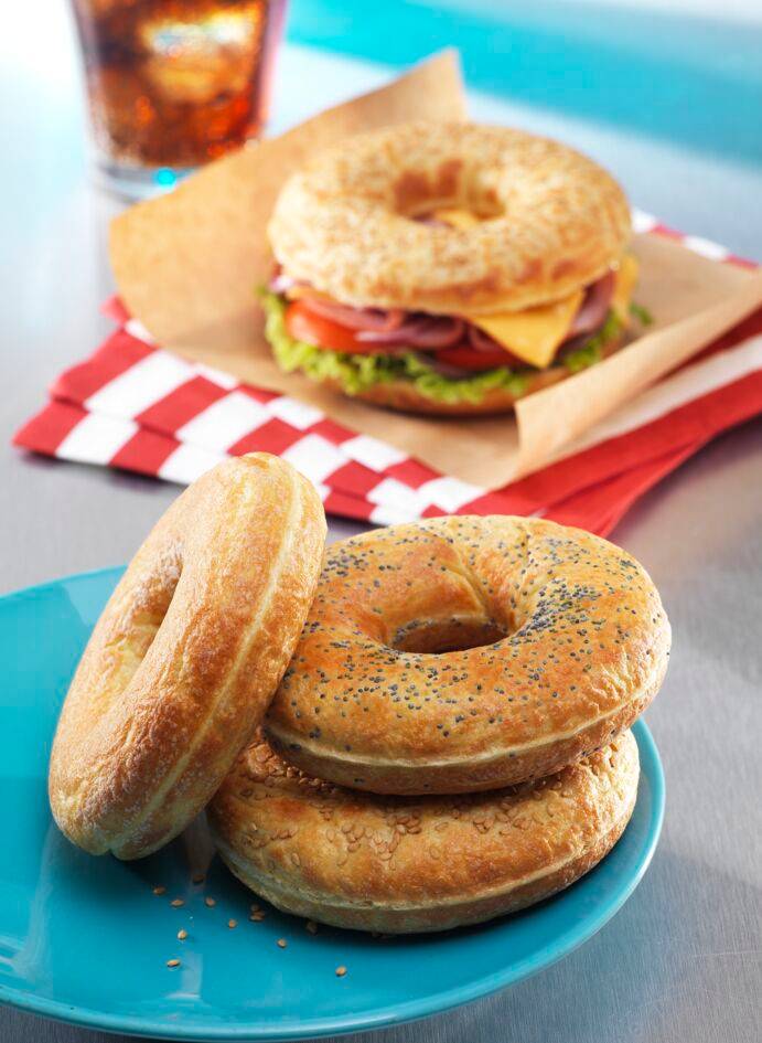 Caja con 2 platos para bagels Snack Collection XA801612
