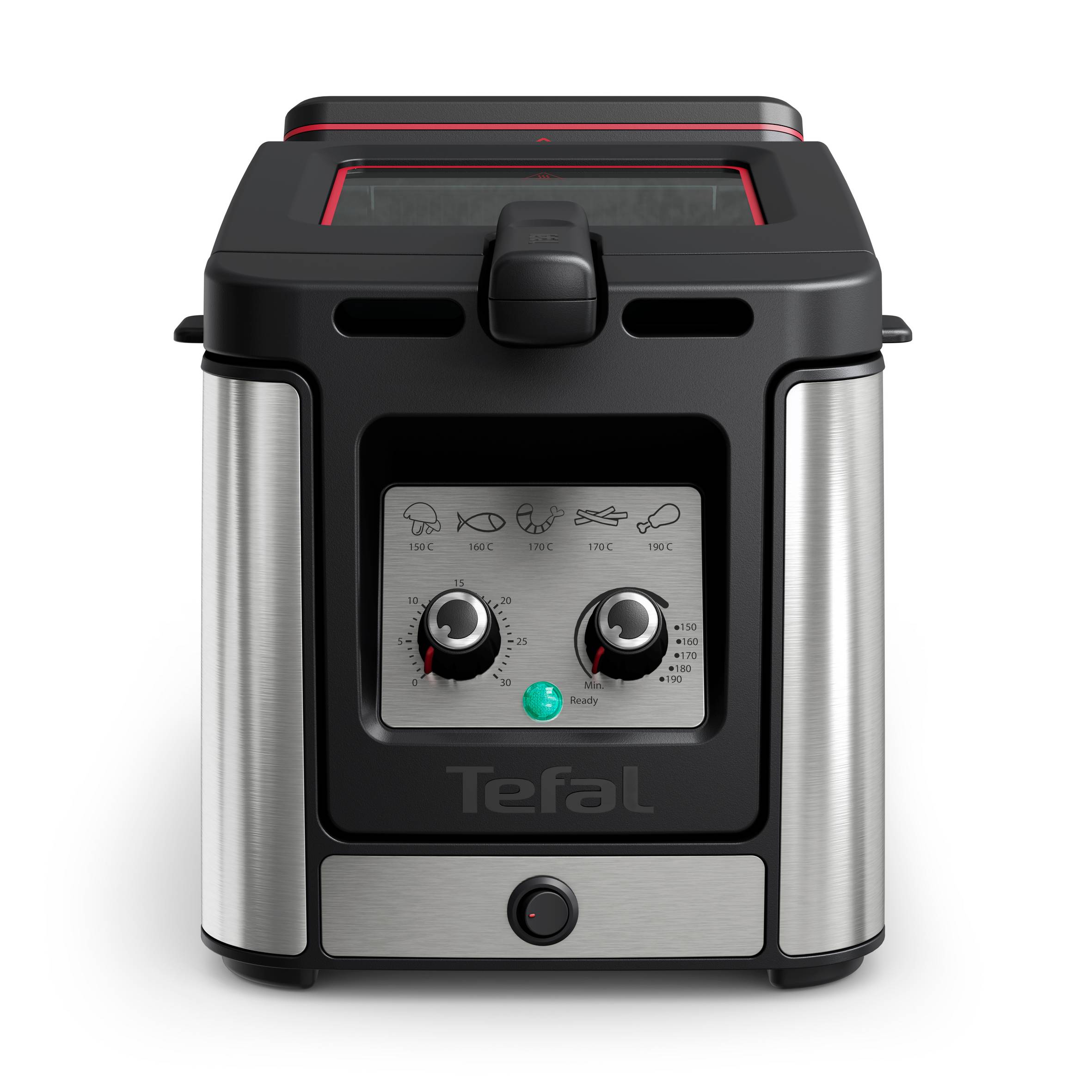 Clear duo Tefal, Freidora, Profunda, 3,5 L