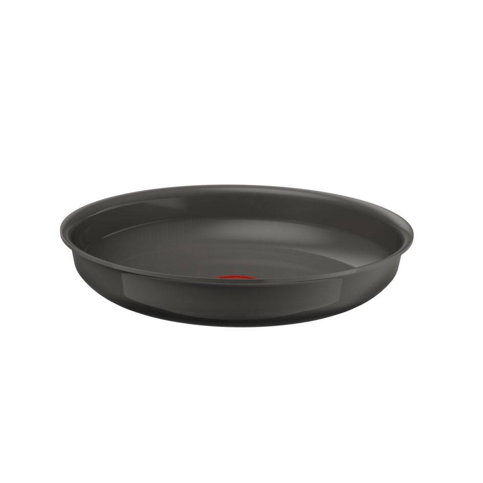 Ingenio Renew Ceram, Sartén de 24 cm, Revestimiento cerámico antiadherente, Apilable, Mango extraíble, Compatible con inducción