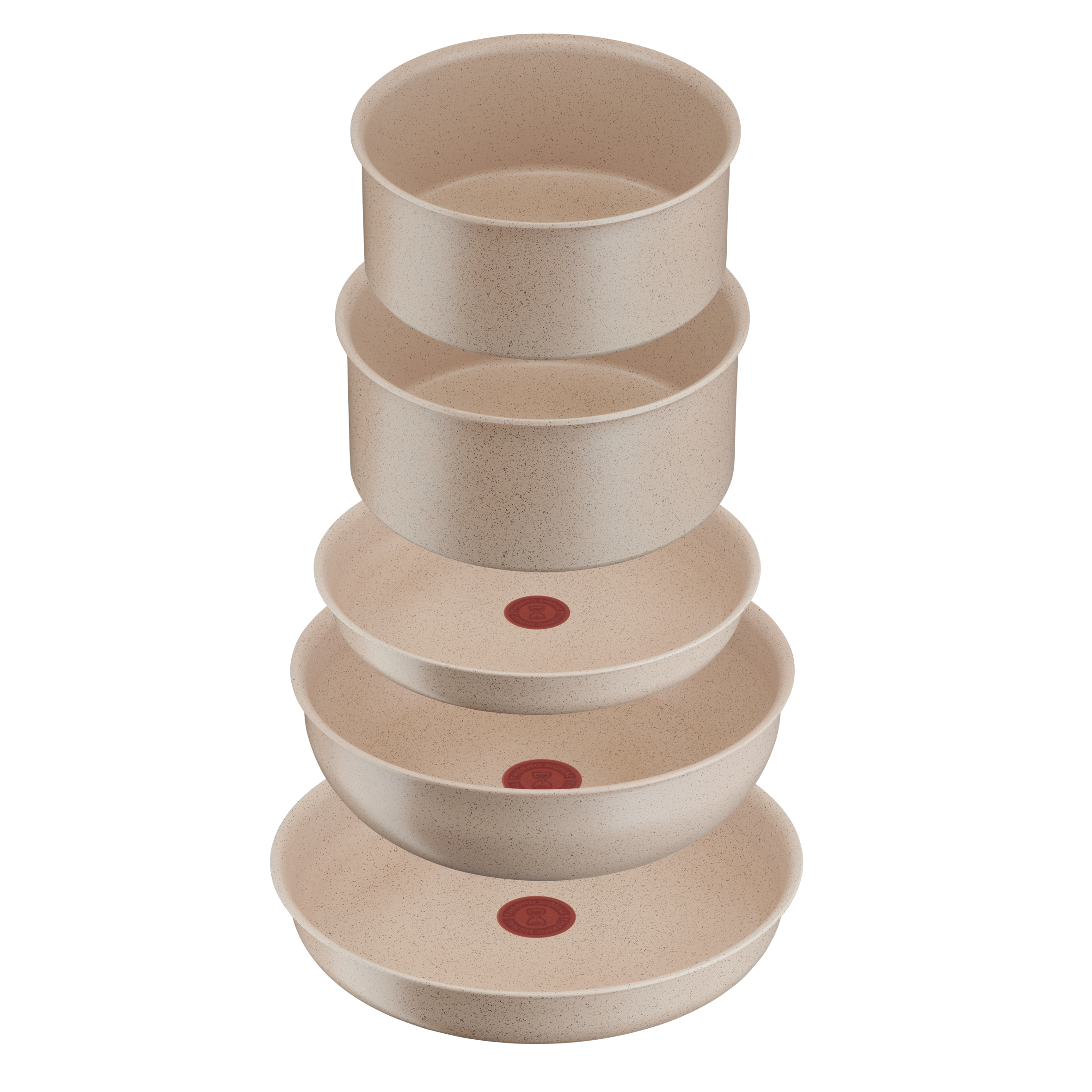  Ingenio Delight On, Set de cocina de 17&nbsp;piezas, Mango extraíble, Apilable, Revestimiento antiadherente, Inducción