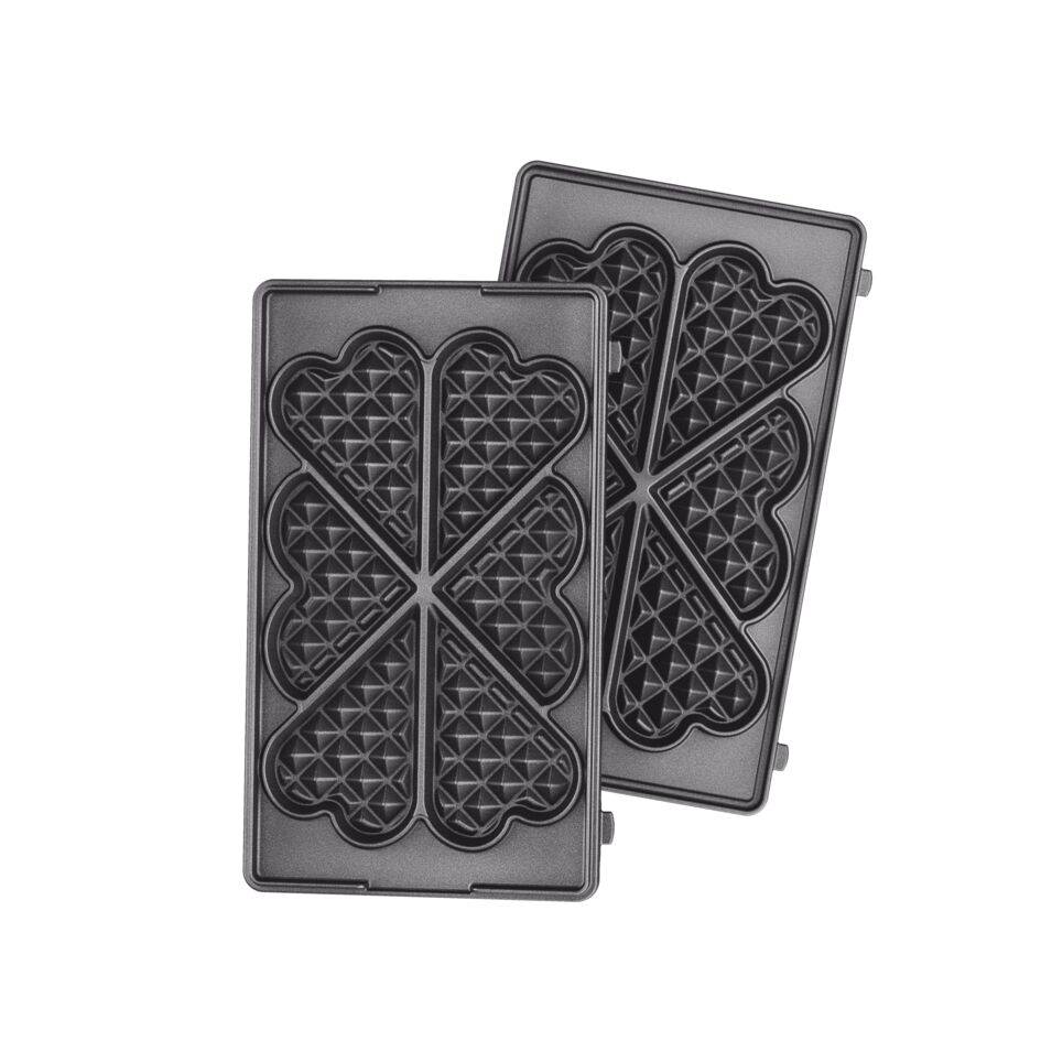 2 platos para gofres en forma de corazón Collect XA800612