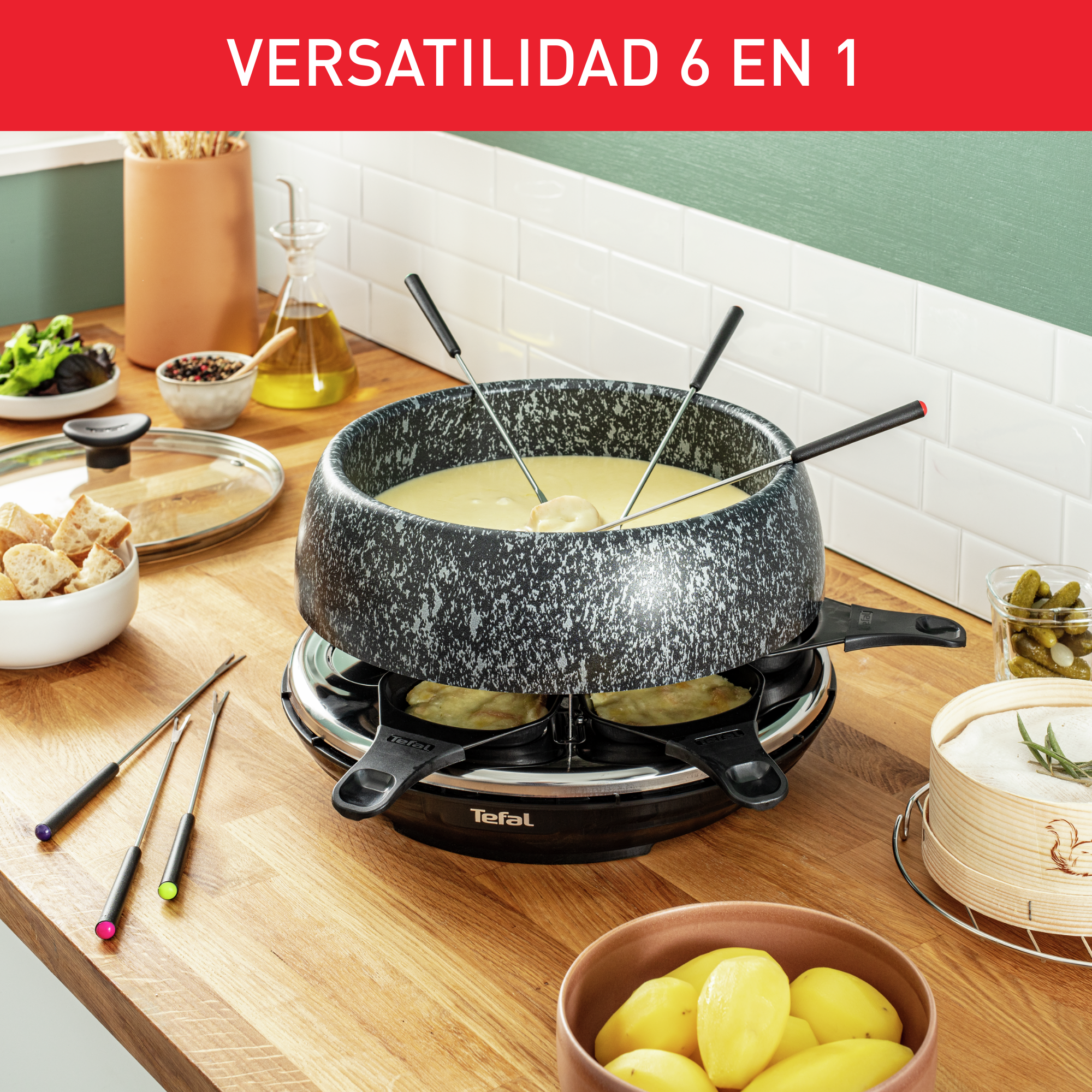 Raclette Cheese’n’co 6 en 1