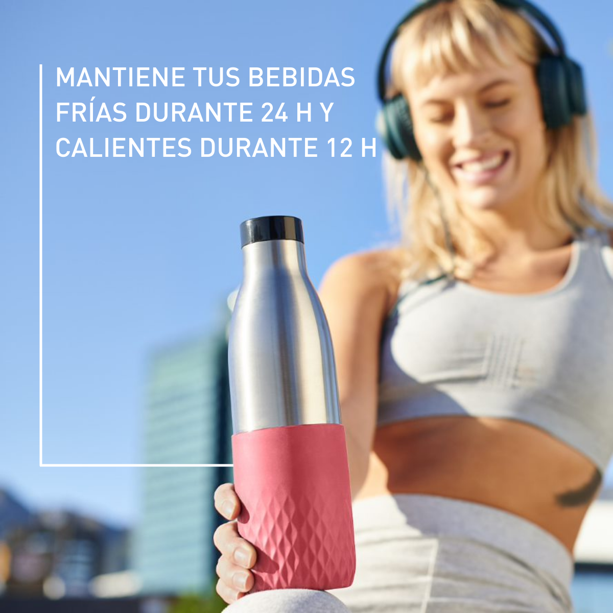 Bludrop Sleeve, Botella de Hidratación, 0,5L