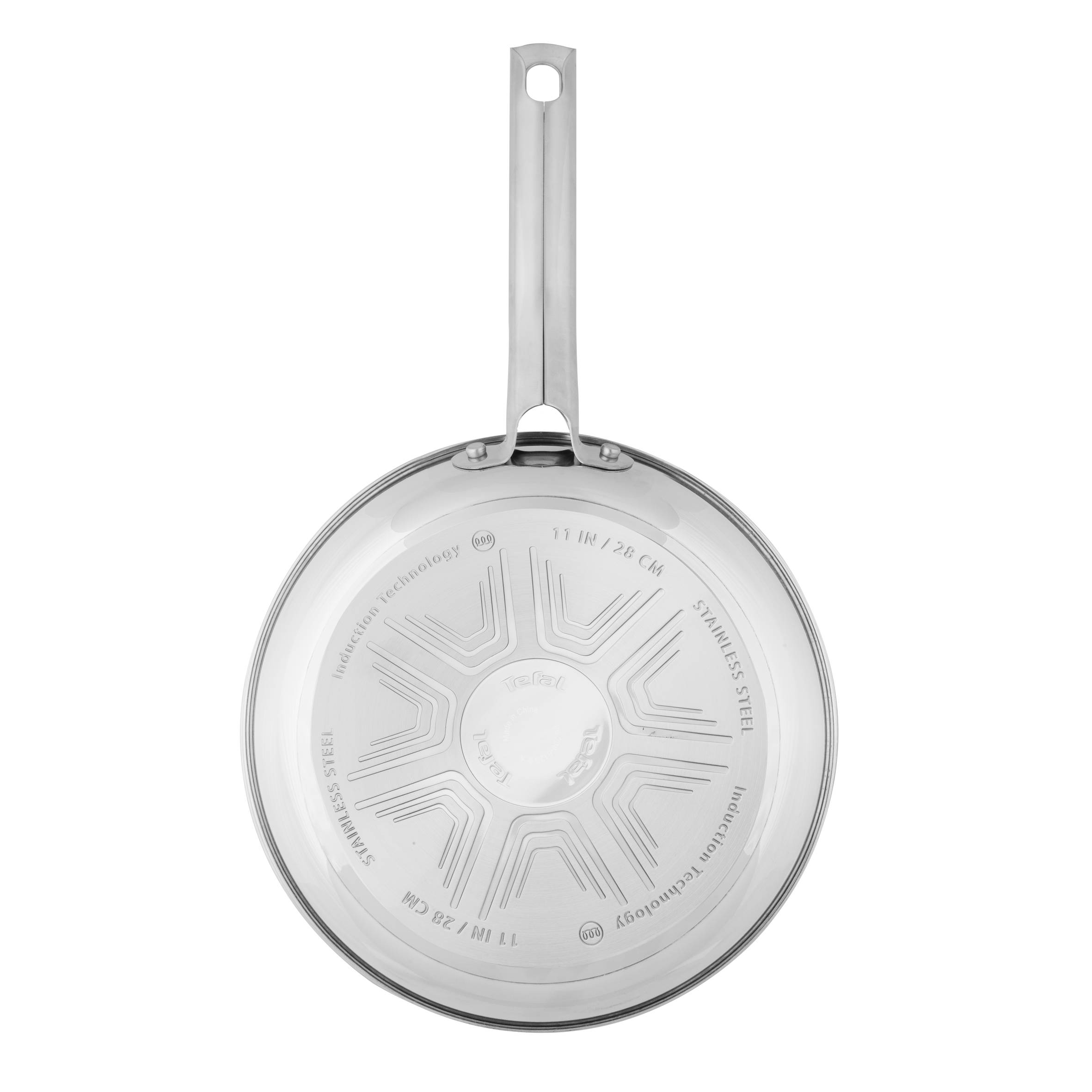 Duetto On, Set de 3 piezas, Sartenes 20/24/28 cm, Acero Inoxidable, Mango Fijo