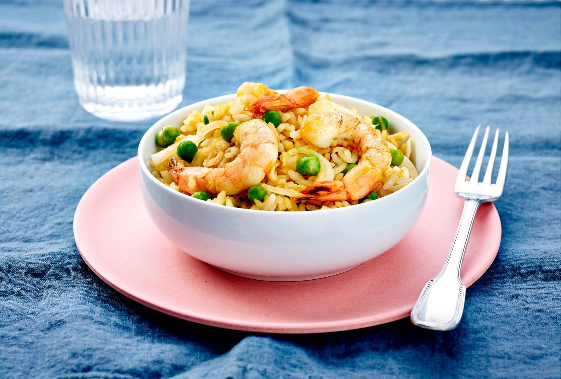 Arroz salteado con gambas - Receta Actifry Genius XL | Tefal