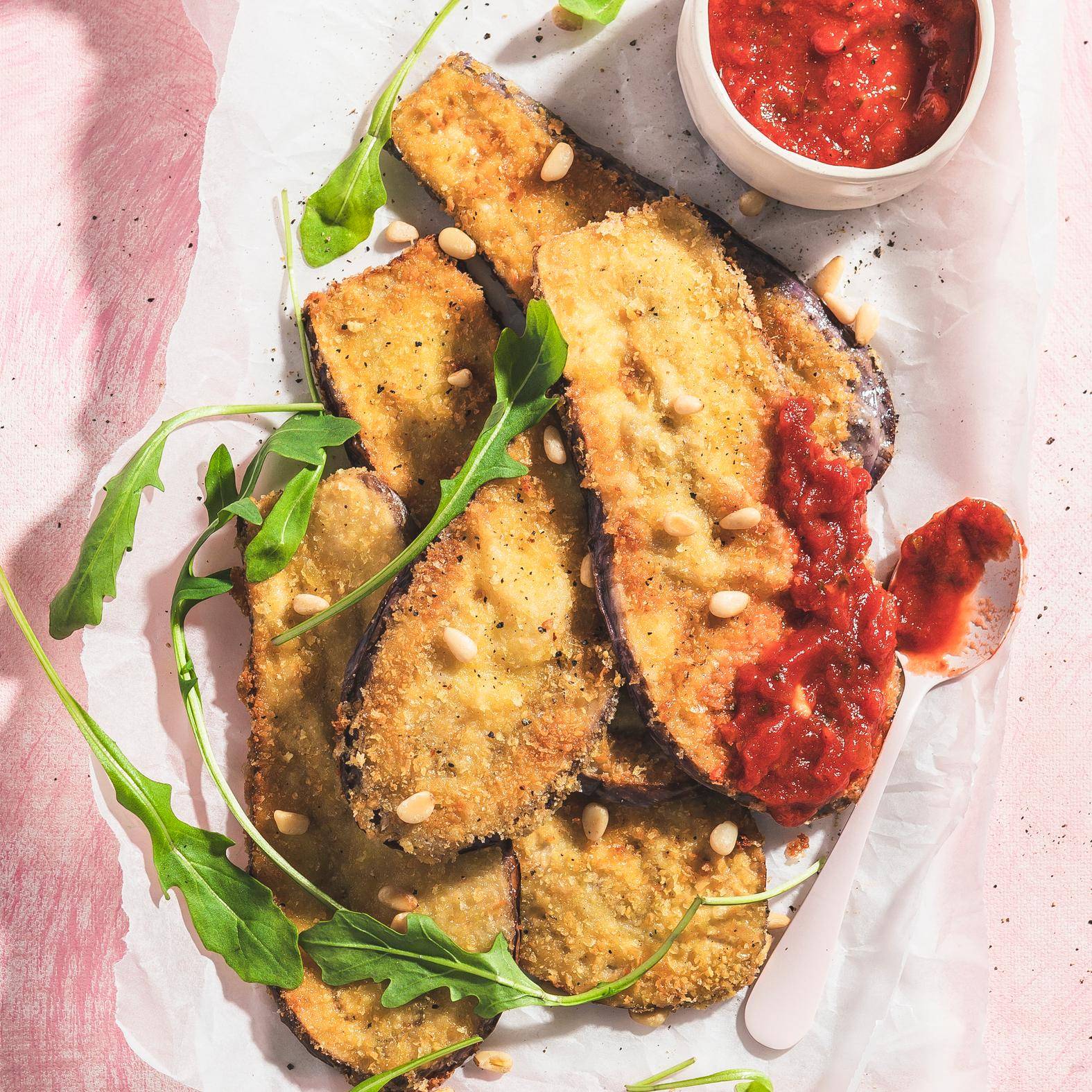 Milanesa de berenjena vegana - Receta undefined | Tefal