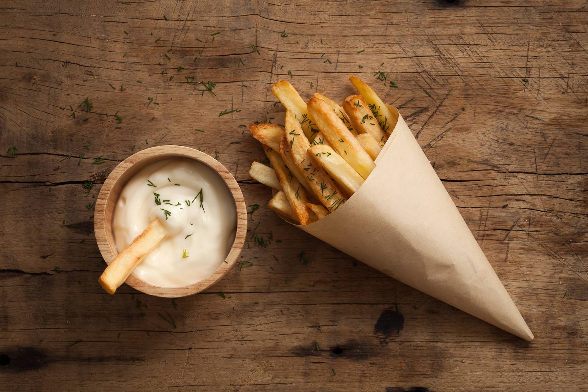 Patatas fritas mediterráneas - Receta Actifry Genius | Tefal
