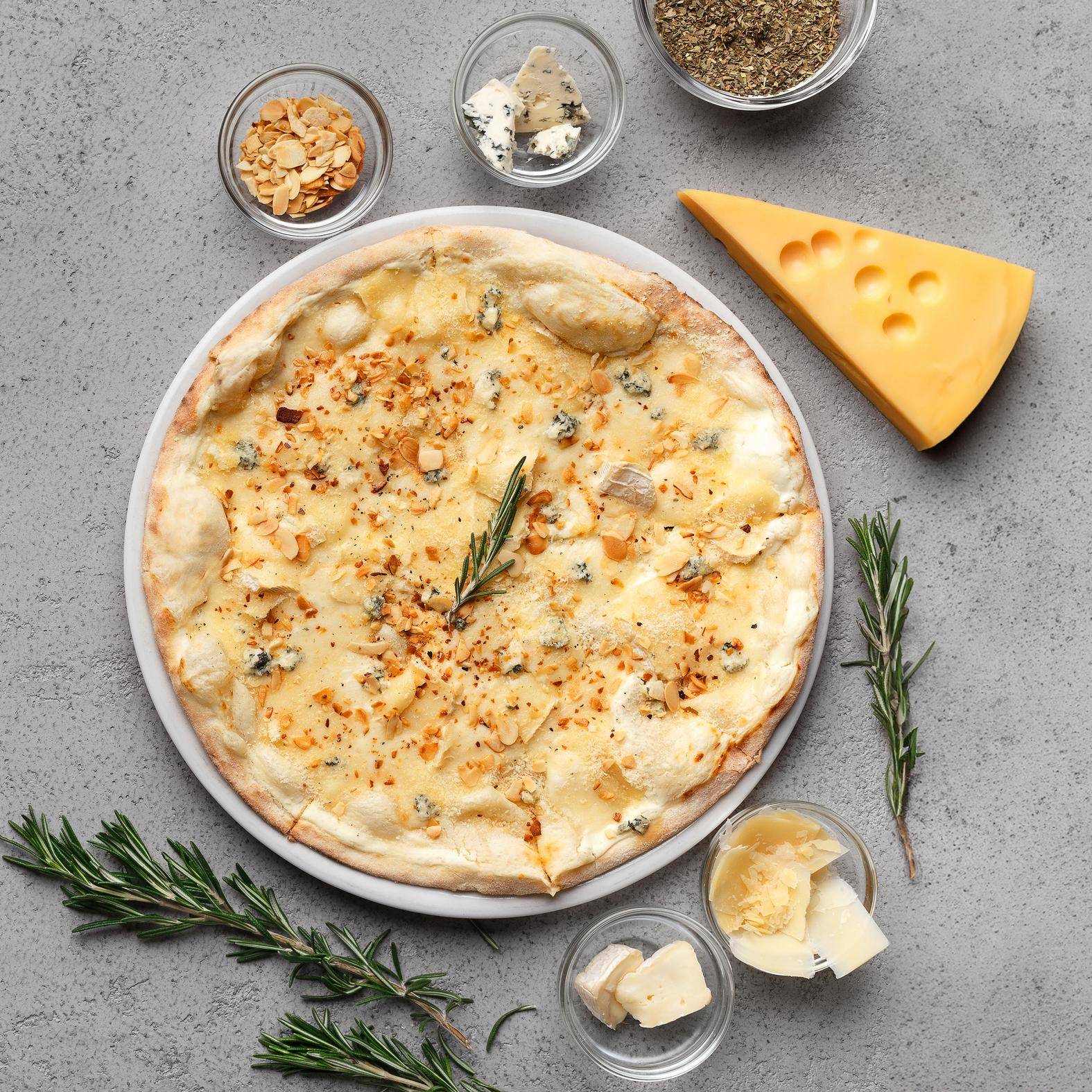 Pizza 5 quesos - Receta Pizza Pronto | Tefal