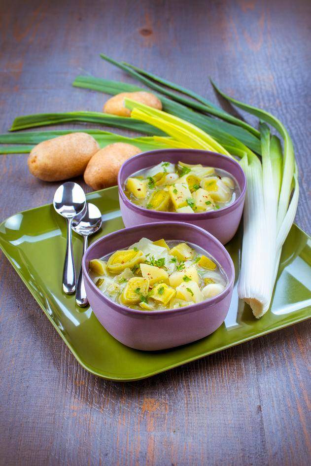 Sopa de puerros y patatas - Receta Perfectmix Cook | Tefal