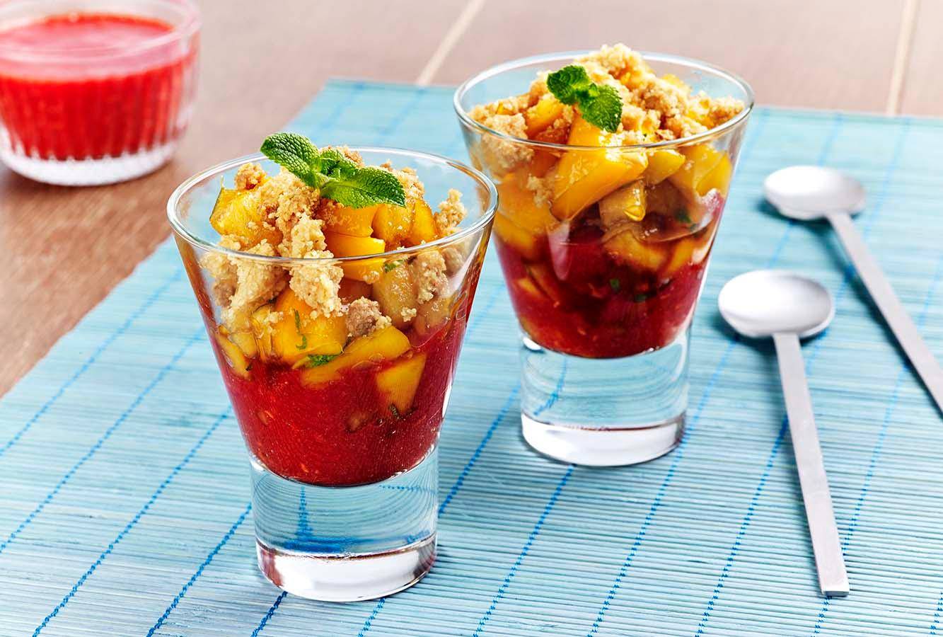 Crujiente de manzana y mango - Receta Actifry 2 in 1 - 1.5kg | Tefal