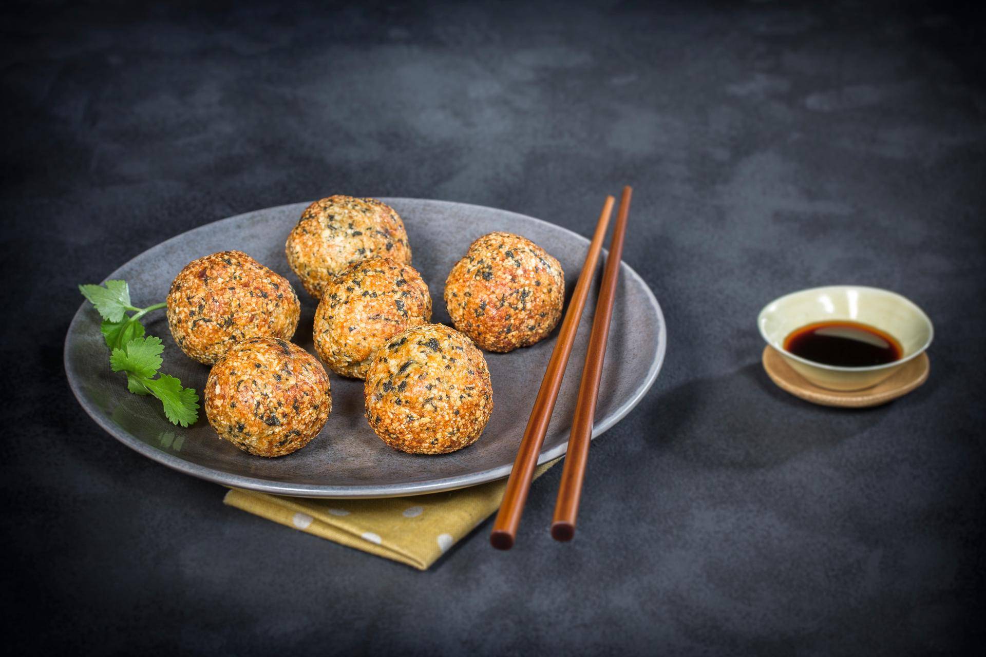 Bolitas de pescado con nori - Receta Actifry Genius | Tefal