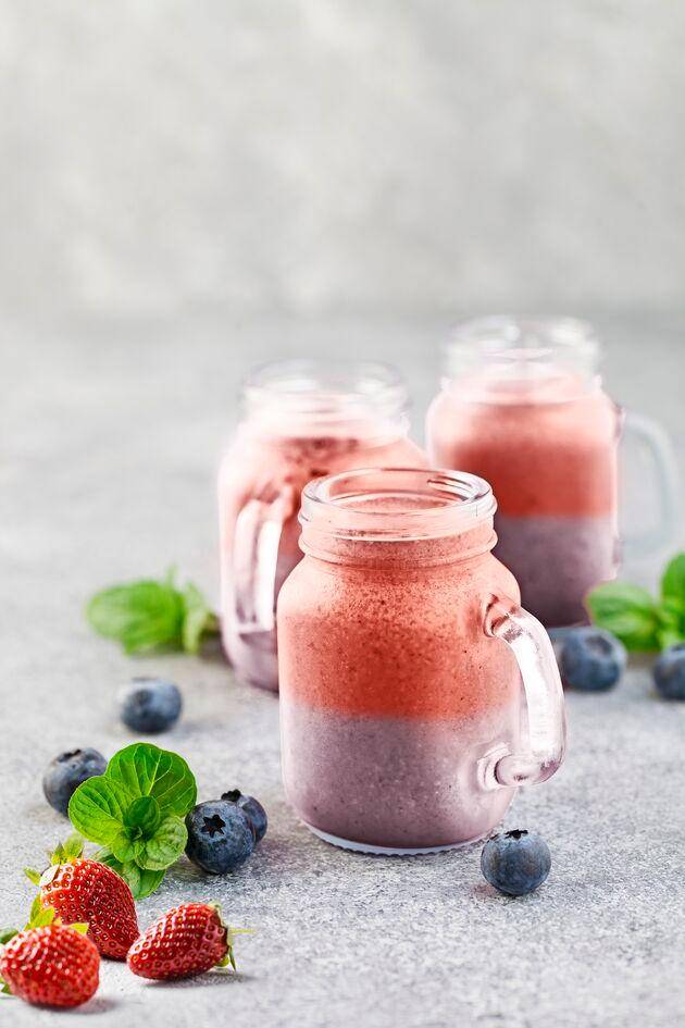 Smoothie bicolor - Receta Perfectmix + | Tefal
