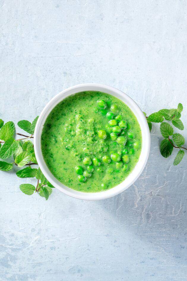Sopa fría de guisantes y menta - Receta Perfectmix + | Tefal