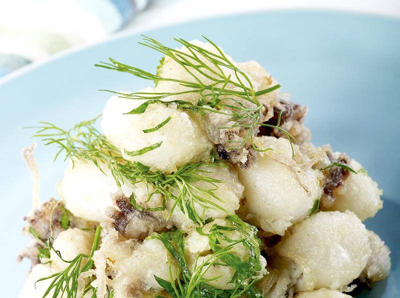 Calamar andaluz al ajillo - Receta Actifry Original 1kg | Tefal