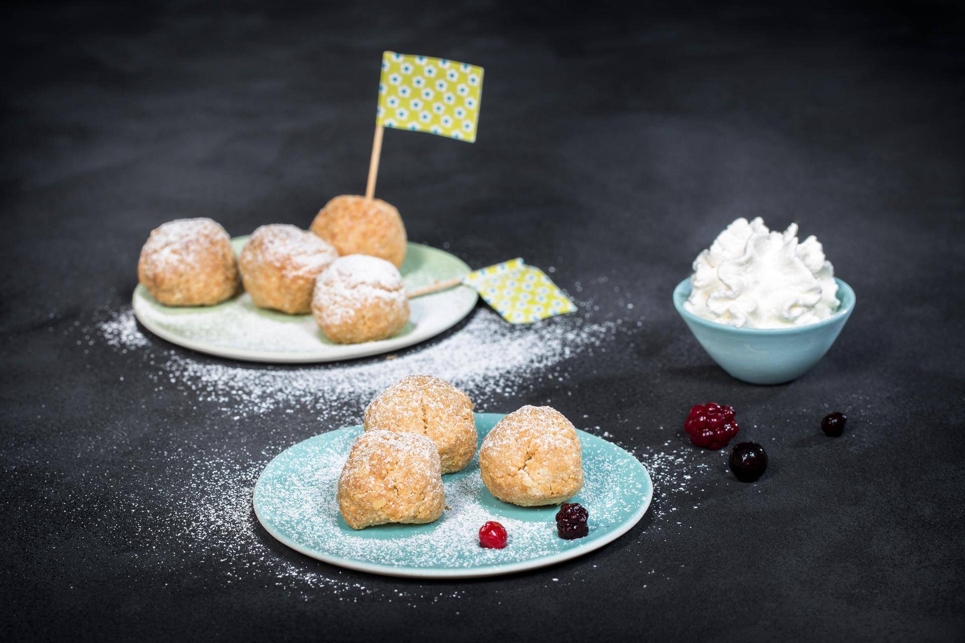 Bolitas de manteca de almendra - Receta Actifry Genius XL | Tefal