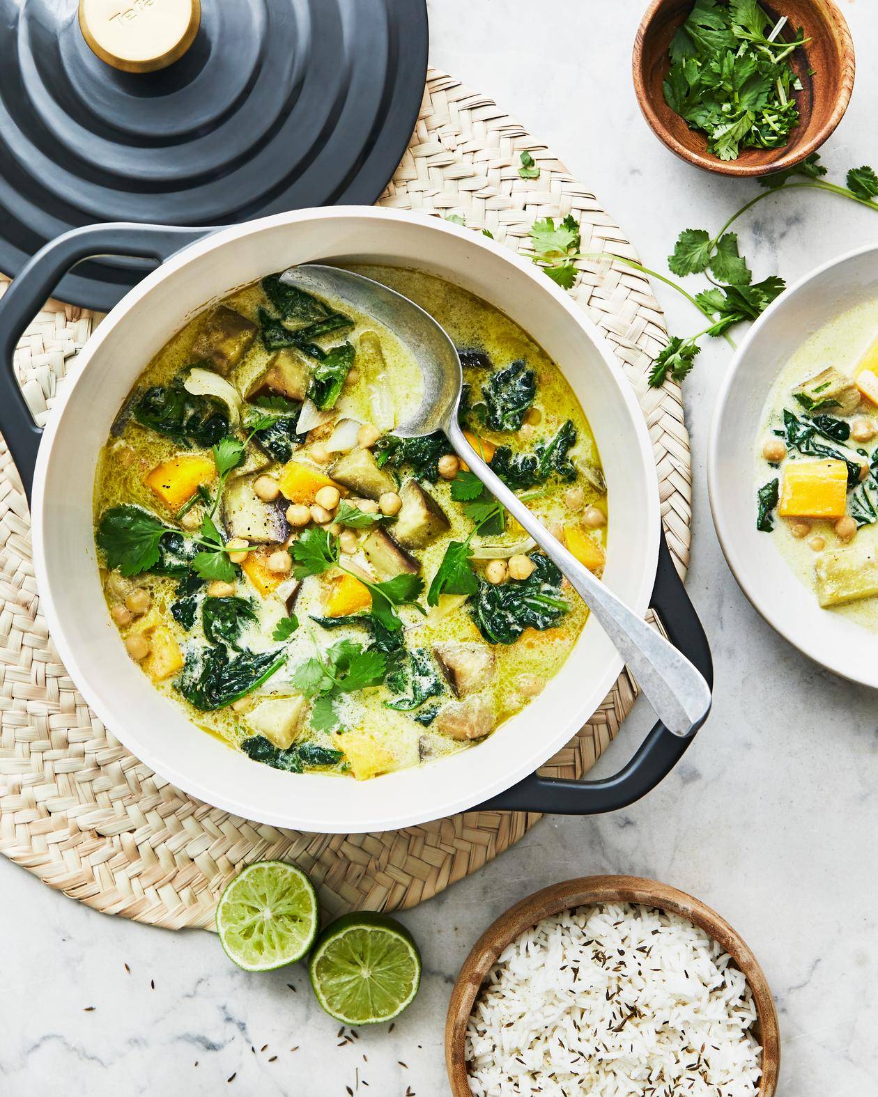 Curry verde tailandés vegetariano - Receta undefined | Tefal