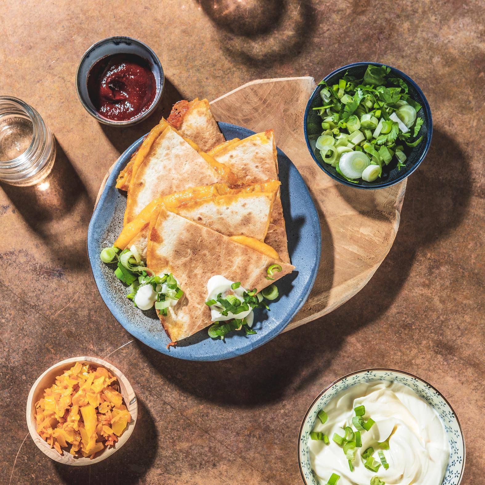 Quesadillas Kimchi - Receta undefined | Tefal