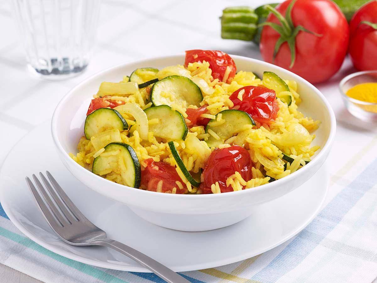 Estofado de calabacín y tomate - Receta Actifry Express 1kg | Tefal