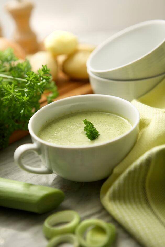 Crema de puerros con eglefino - Receta Perfectmix Cook | Tefal