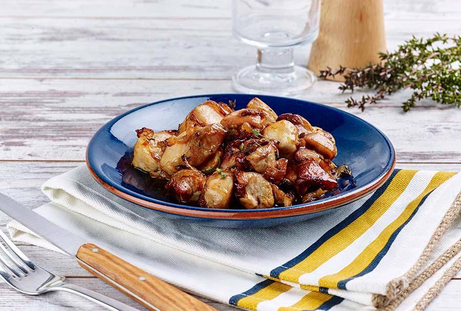 Conejo al estilo mediterráneo - Receta Actifry Express 1kg | Tefal