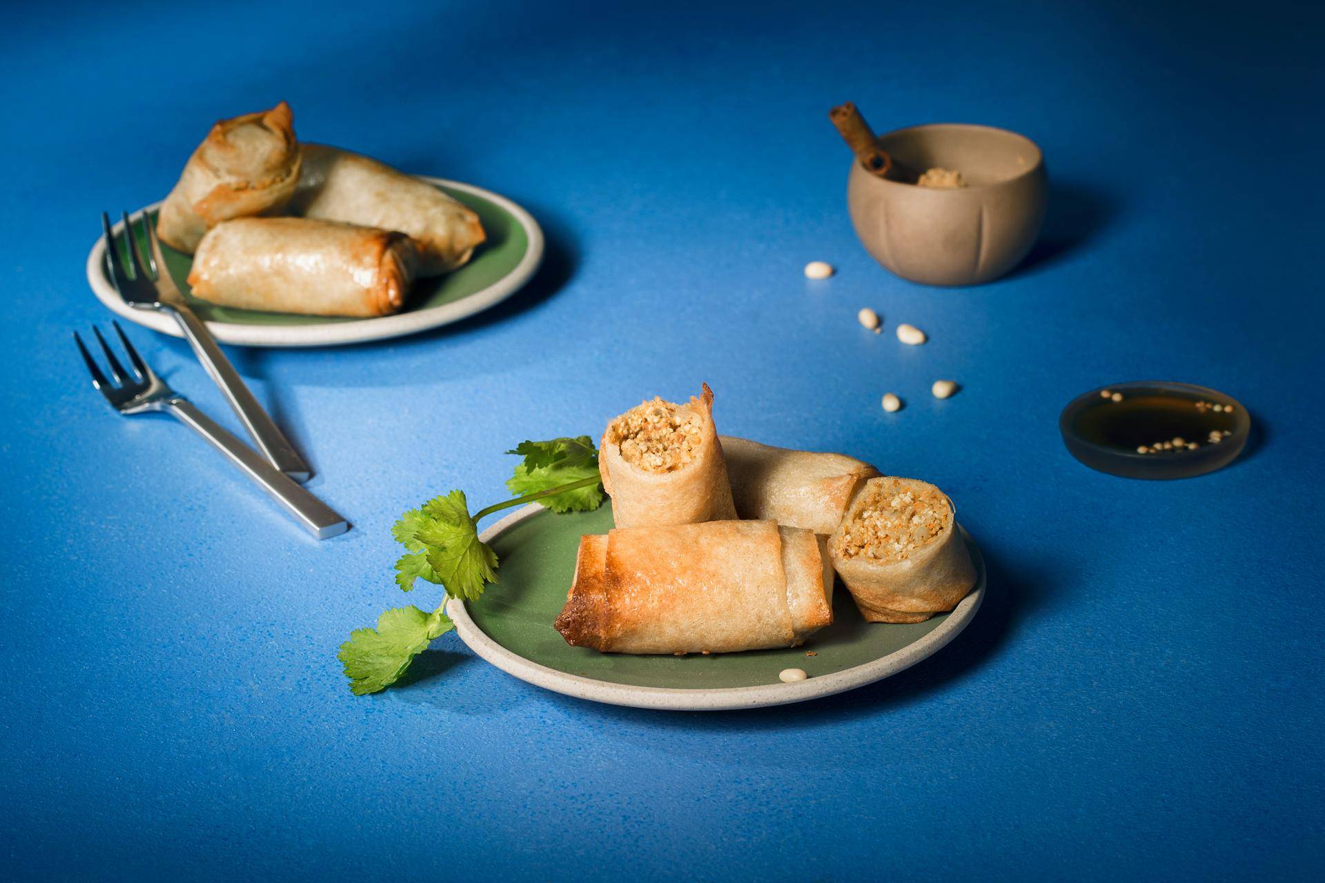 Rollitos vegetarianos crujientes - Receta Actifry Genius | Tefal