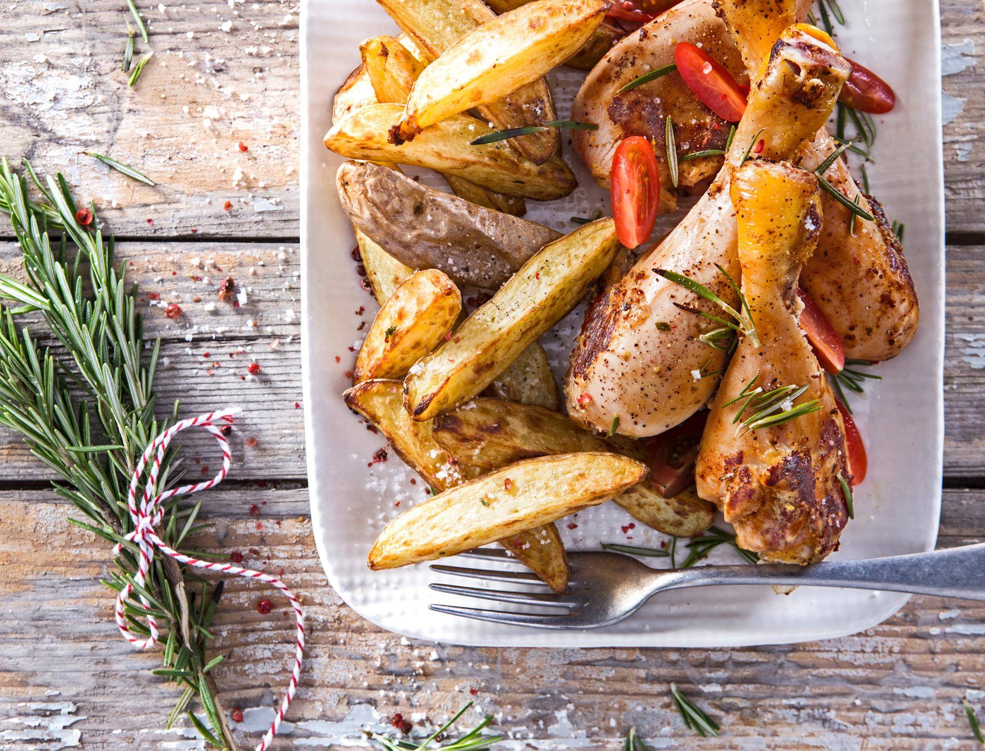 Muslos de pollo al romero - Receta Actifry Genius XL | Tefal