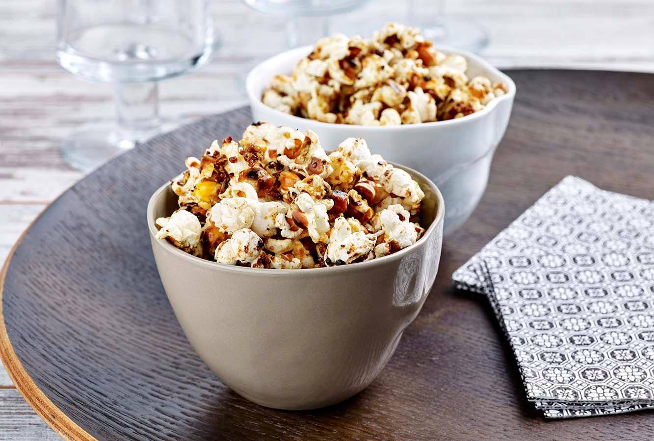 Aperitivo de palomitas con mostaza Maille - Receta Actifry 2 in 1 - 1.5kg | Tefal