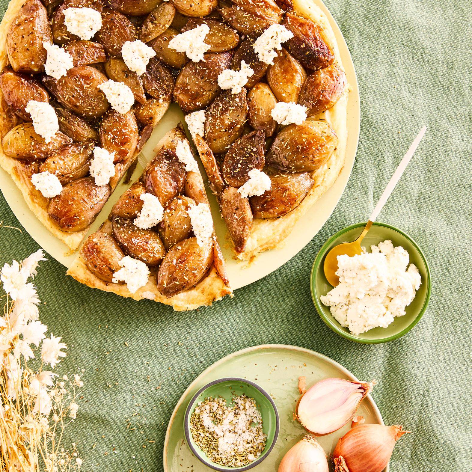 Tarta Tatin de chalota - Receta undefined | Tefal