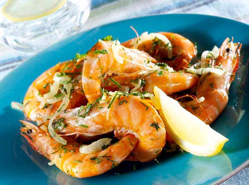 Langostinos jumbo estilo provenzal - Receta Actifry Express 1kg | Tefal