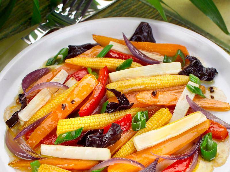 Jardinera de verduras - Receta Actifry Express 1kg | Tefal