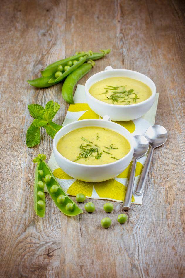 Crema "helada" de guisantes - Receta Perfectmix Cook | Tefal
