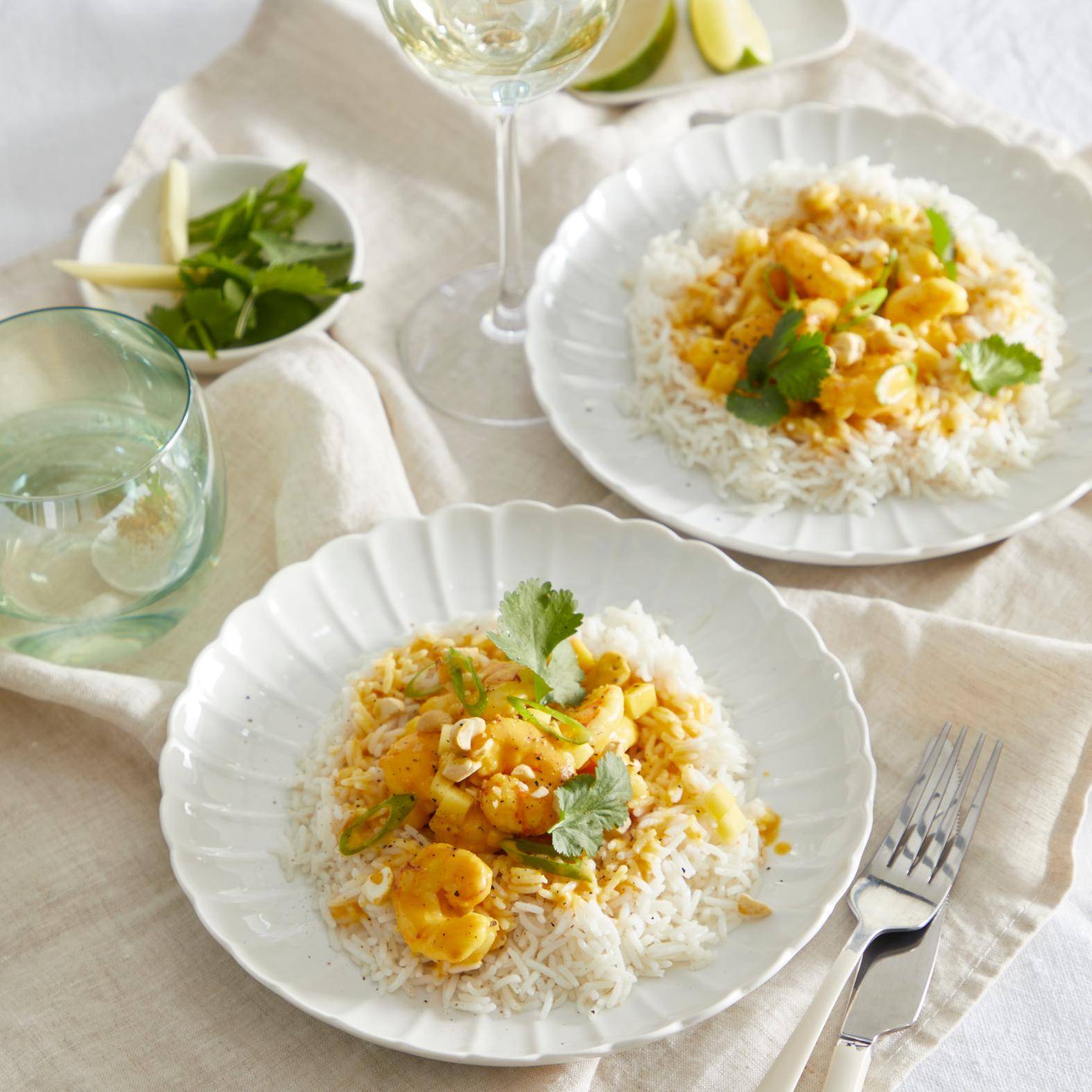 Langostinos al curry - Receta undefined | Tefal