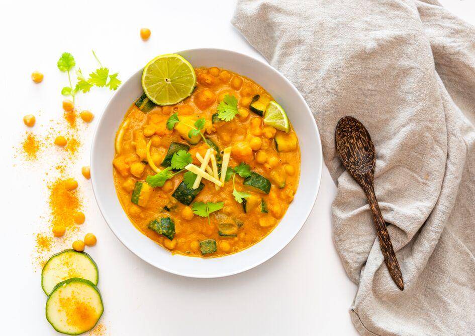 Curry de garbanzos vegano - Receta Perfectmix Cook | Tefal