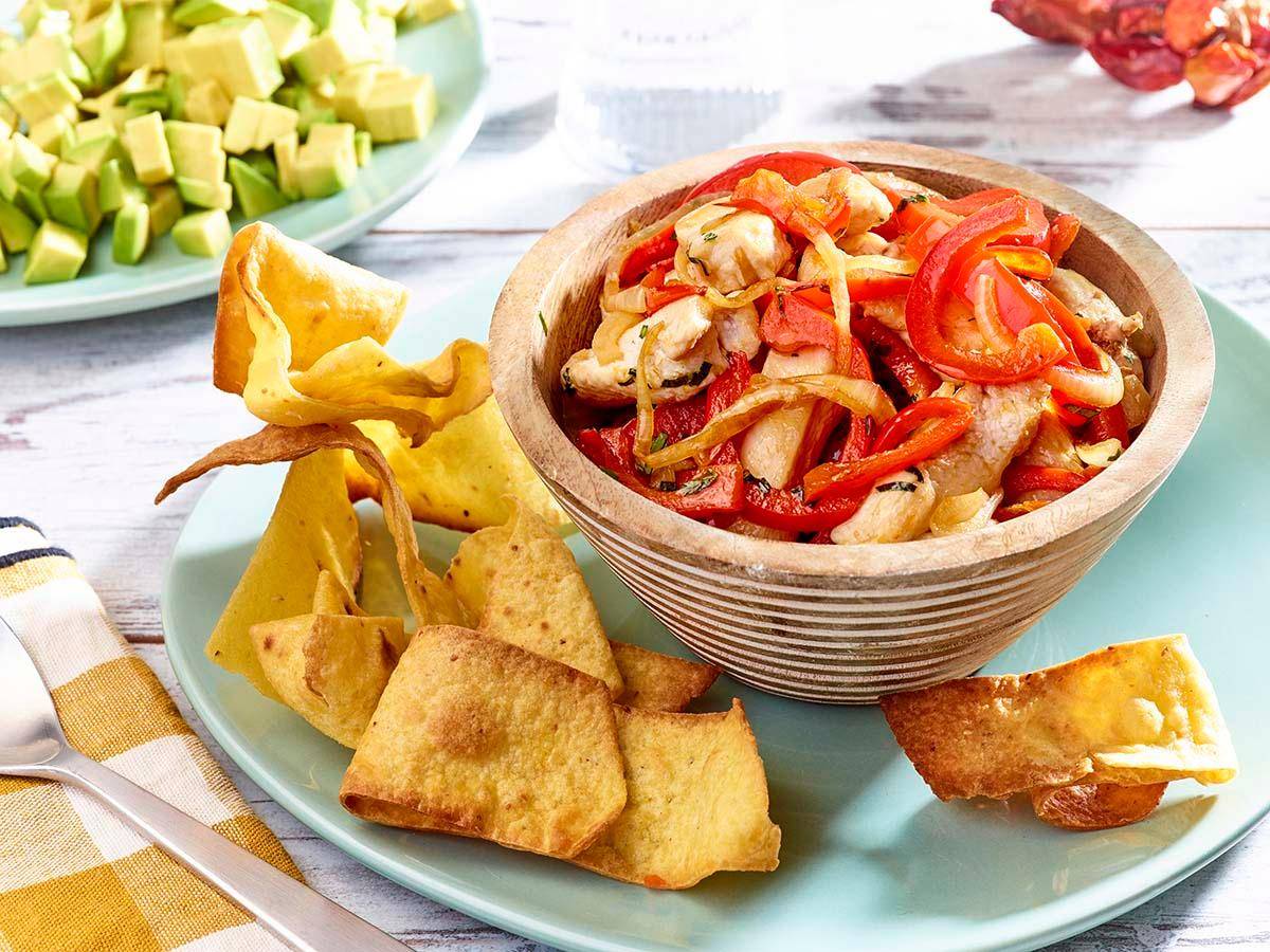 Pollo salteado al estilo mexicano - Receta Actifry Genius | Tefal