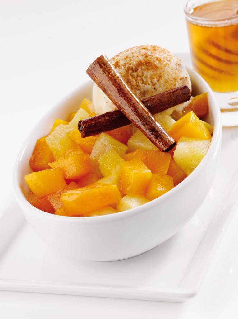Piña y mango asados - Receta Actifry Express 1kg | Tefal