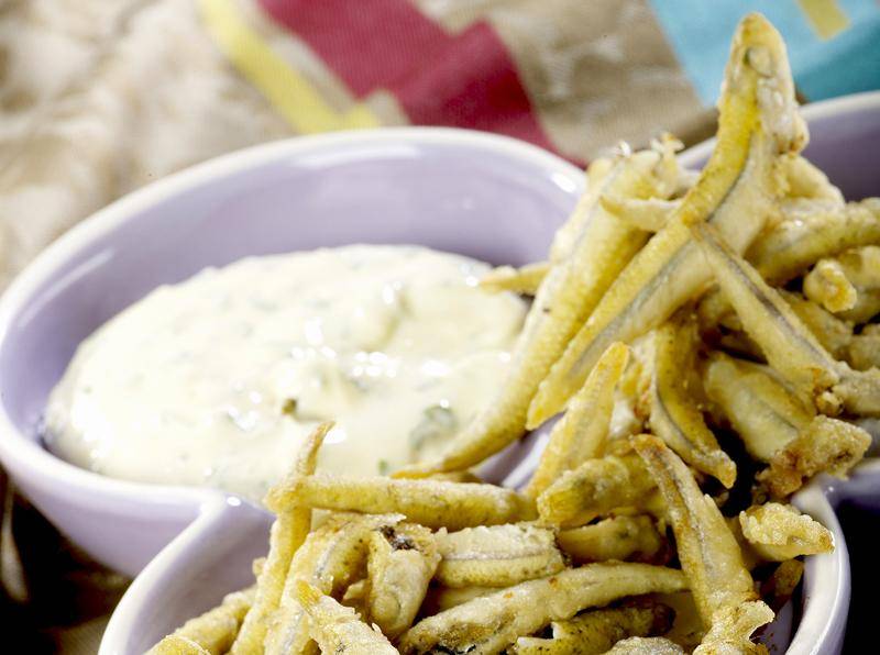 Pescado frito con salsa tártara - Receta Actifry Express 1kg | Tefal