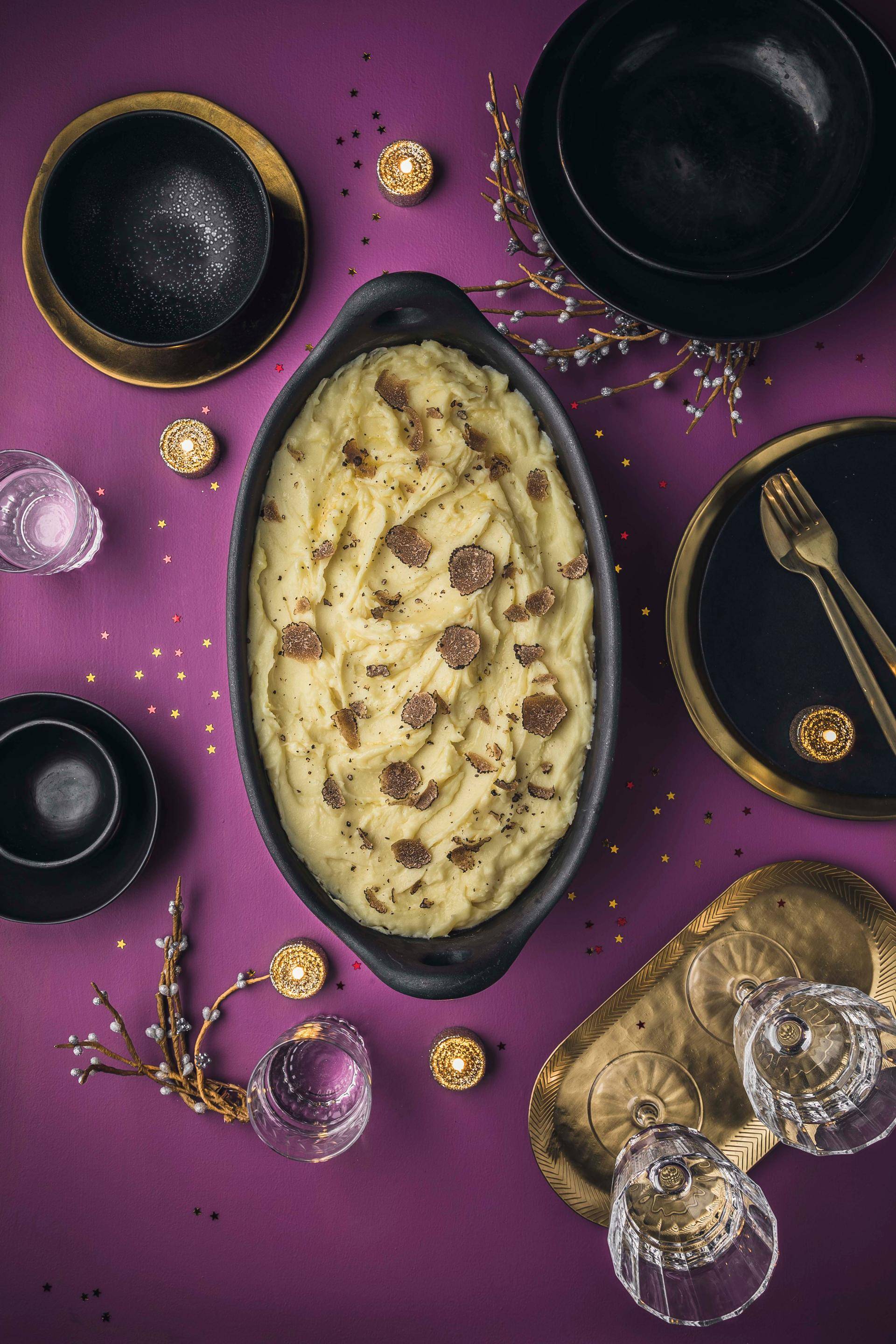 Puré de patatas con trufa - Receta undefined | Tefal