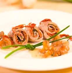 Rollos de ternera con salsa de rebozuelos - Receta Actifry 2 in 1 - 1.5kg | Tefal