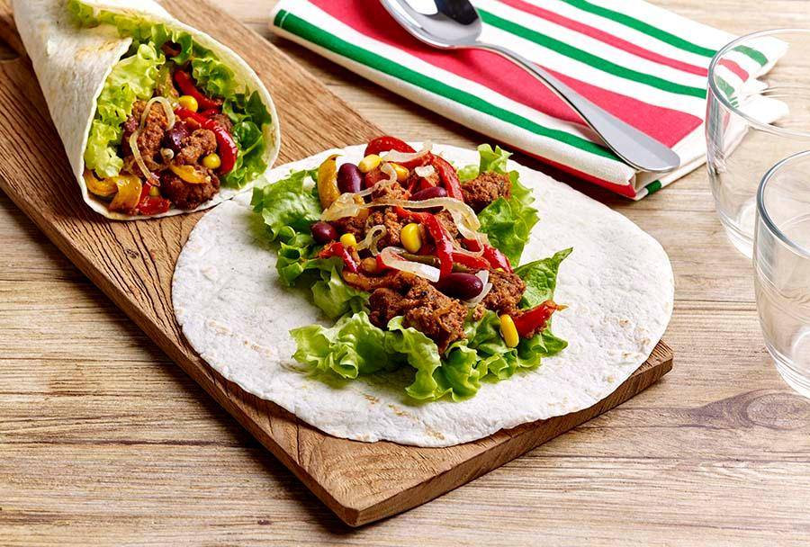 Preparado para burritos - Receta Actifry Genius XL | Tefal
