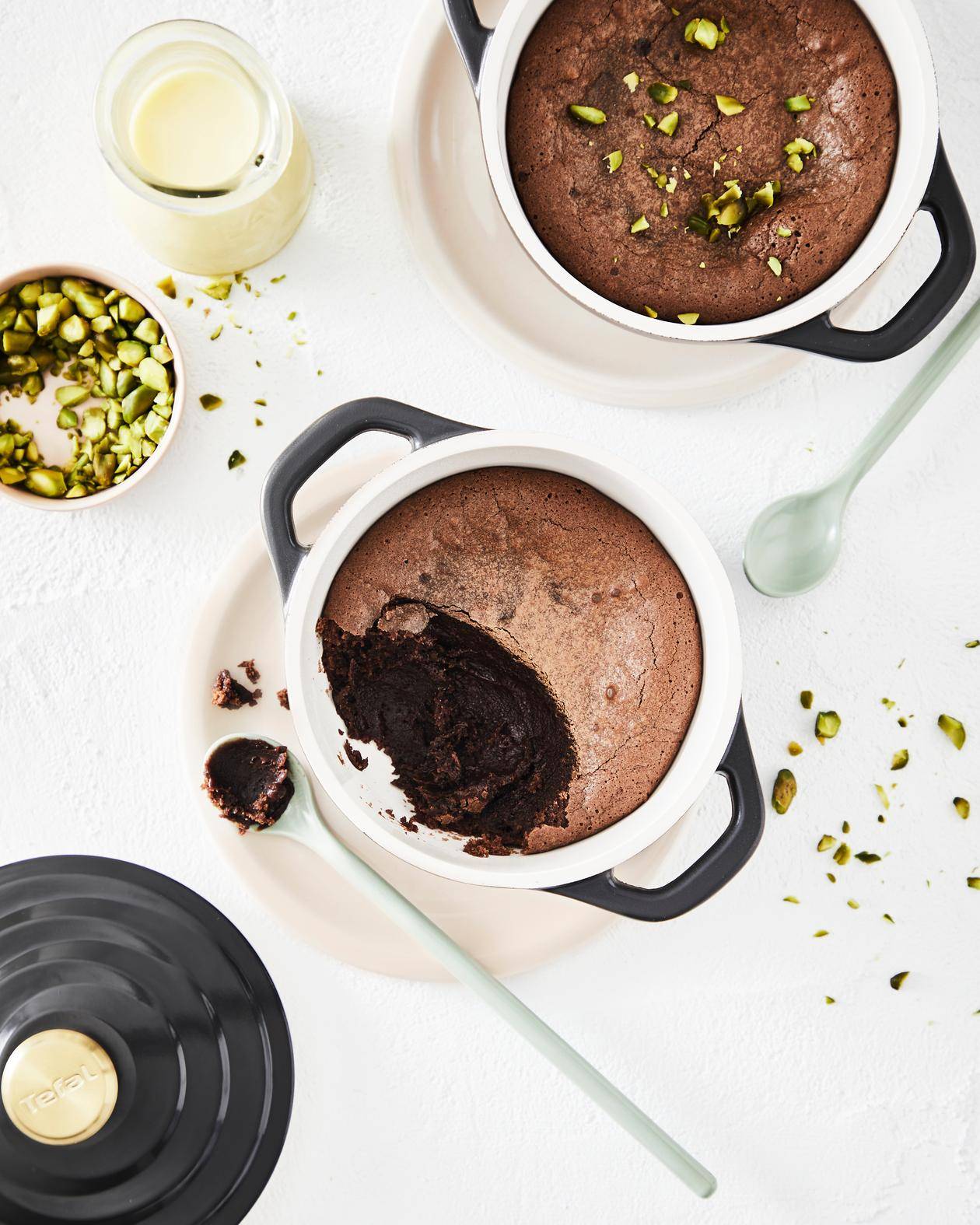 Tarta de chocolate fundido - Receta undefined | Tefal