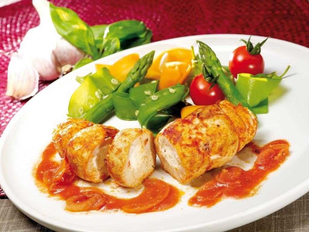 Pollo relleno de queso y pimentón - Receta Actifry 2 in 1 - 1.5kg | Tefal