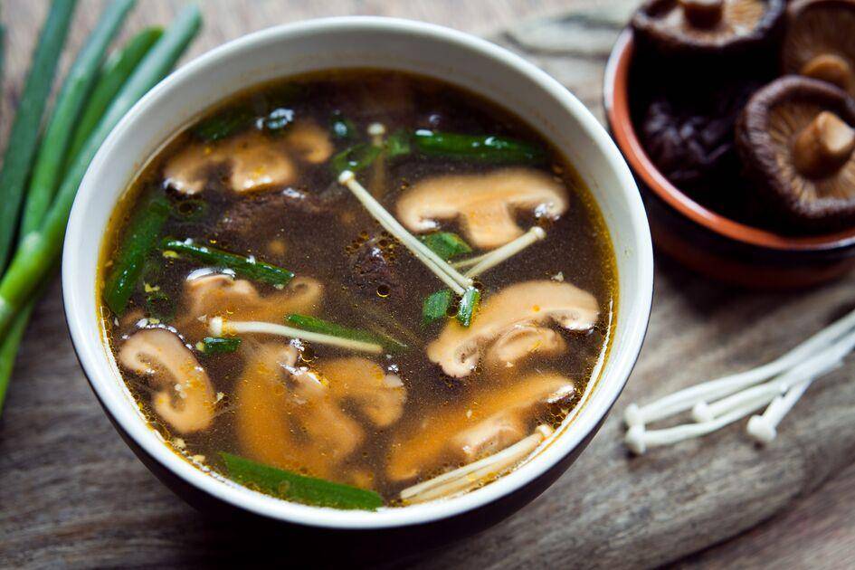 Crema de shiitake con tofu sedoso - Receta Perfectmix Cook | Tefal