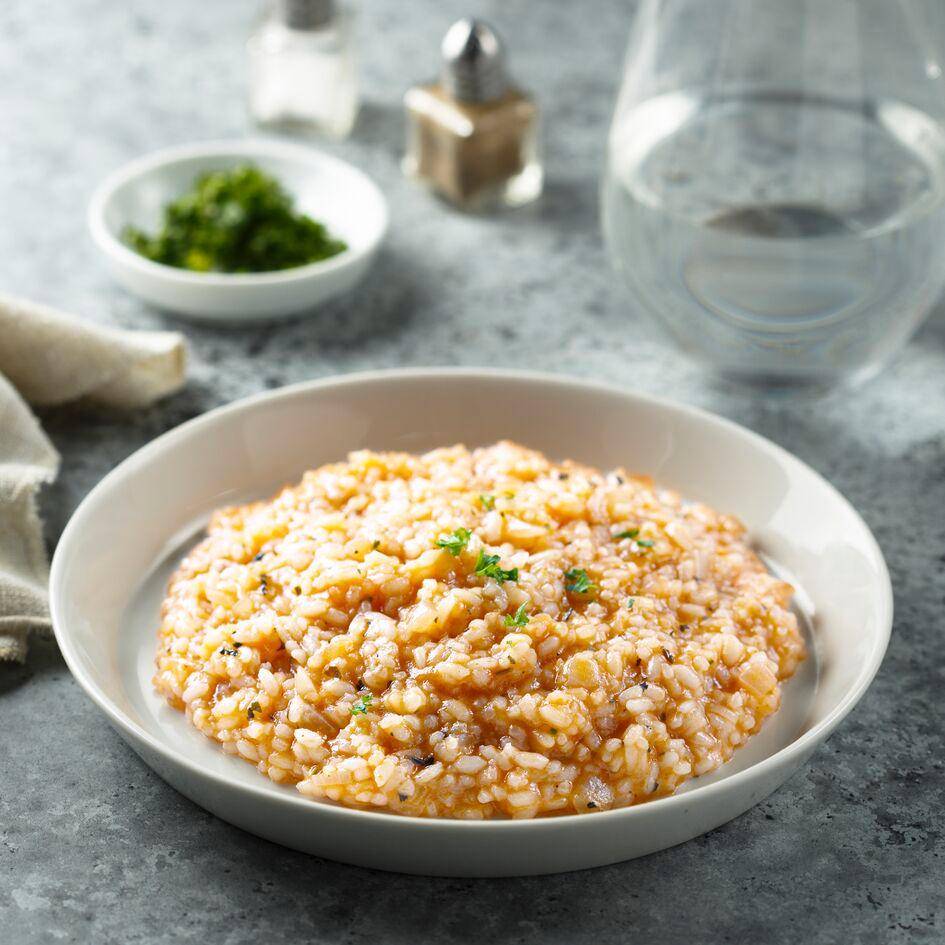 Orzo vegetariano con tomates secos - Receta Perfectmix Cook | Tefal